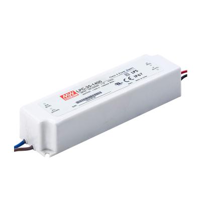 China Medium Well LPC-35-1400 35w 1400ma Constant Current Led Driver LPC-35-1400 for sale