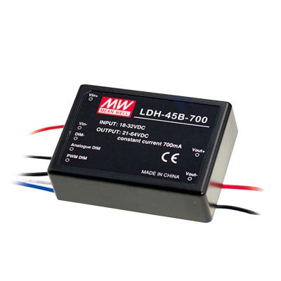 China Medium Well LDH-45B-700DA 45w 700ma Led Driver Constant Current Step Up LED Driver LDH-45B-700DA for sale