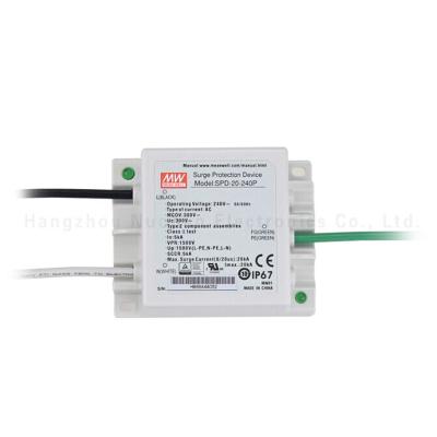 China IP67 Rated Medium Well SPD-20-240P 20ka Surge Protection Device for sale