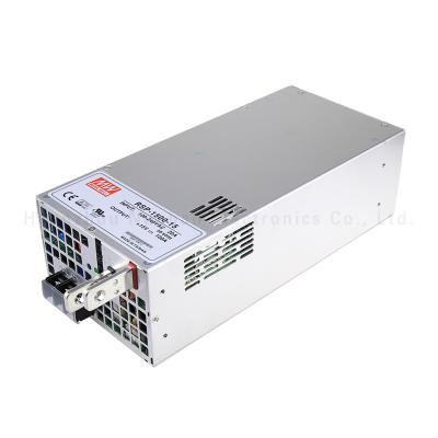 China RSP-1500-15 15V 100a Medium Well Power Supply With PFC 1500W 15v RSP-1500-15 Power Supply Switch Power Supply for sale