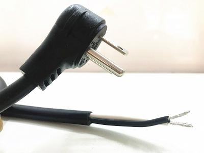 China Thailand 3pin black power cord without stopper 10A/16A copper power cable for sale