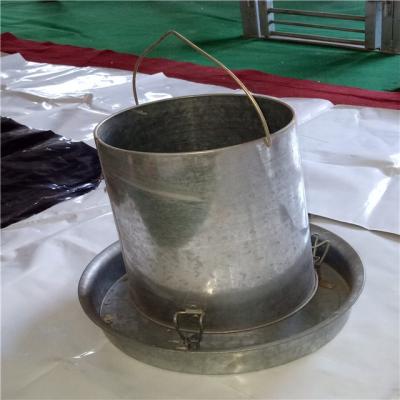 China Farms Galvanized Poultry Farm Feeder Metal Hanging Feeder Chicken Feeder for sale