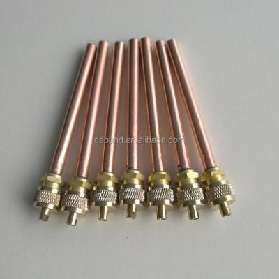 China Home Refrigeration Service Valve , Access Copper 1/4 Valve for sale