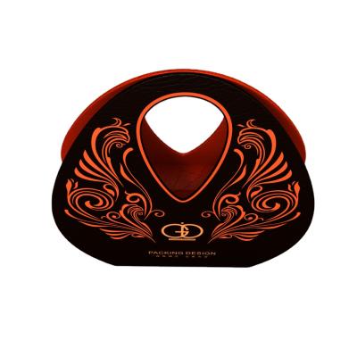 China Handmade Drop Shaped Cosmetic Packaging Gift Box Customized Wooden Perfume Box Wooden Boxes For Perfume for sale