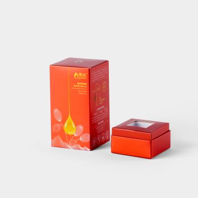 China Handmade Cosmetic Box Wholesale Colorful Custom Folder Cosmetic Skin Care Packaging Storage Box Gift Box for sale