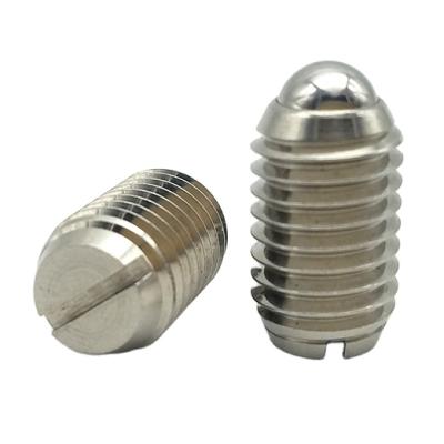 China Industry Stainless Steel Ball Plungers Spring Plungers With Ball Slot for sale