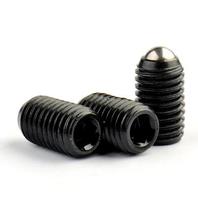 China Industry Steel Black Hex Socket Ball Spring Plungers Ball Plungers With Stainless Ball for sale