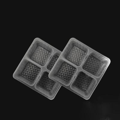 China Disposable Custom Logo Disposable Food Plastic Blister Box PET PP PVC Inner Packaging Blister Tray for sale