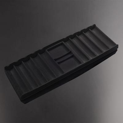 China Factory Direct Sales Disposable PVC Assembling 500 Chip Blister Packaging Inner Tray Storage Blister Plastic Box for sale