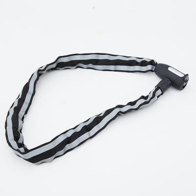 China China Top Quality Safety Adjustable Chain Bike Lock High Cut Durable Anti Theft Lock for sale