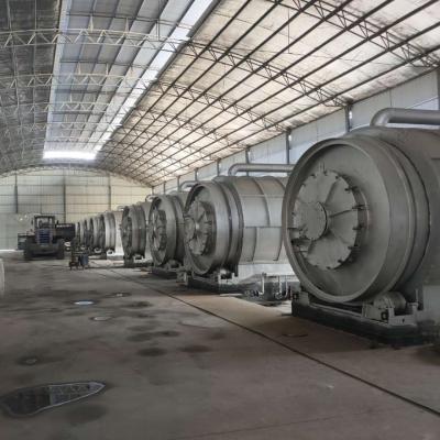 Chine Usine de pyrolyse des déchets de pneus 2600mm*6600mm pour une solution d'énergie verte à vendre