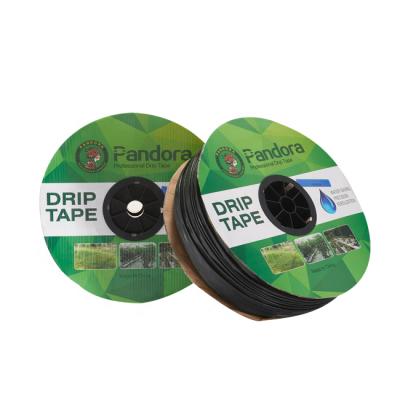 China Pandora 6mil 7mil 8mil 12mil Durable Custom Smart Irrigation Water System Drip Tape 16mm With Flat Emitter for sale