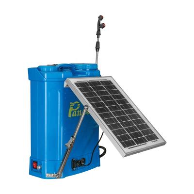 China Pandora Custom 16L 18L 20L 10W 12W 15W High Efficient Solar Power Agricultural Sprayer with Battery Panel for sale