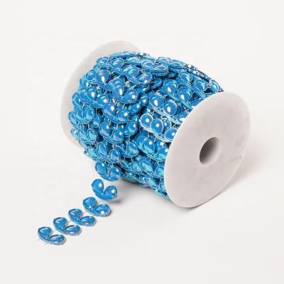 China Flatback Manufacturer Wholesale Fashion Plastic Empty Cup Chain for sale