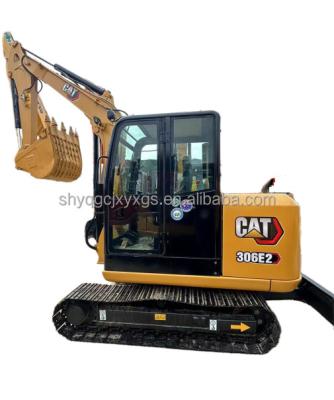 China LOW WORKING HOURS Used CAT306E2 CAT305.5E2 mini excavators Hydraulic crawler 6tons 5 tons used CAT mini excavadora CAT306E CAT305.5E2 for sale