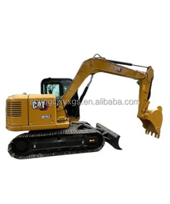 China Used CAT307E CAT306E2 CAT305.5E2 CAT306D CAT308C mini excavators Hydraulic crawler 7tons 6tons 5 tons 8tons used excavadora 0.24MÂ³ for sale