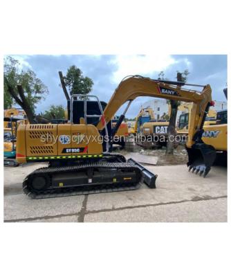 China 9.5tons SANY 95 excavator second hand machines crawler used sany digger structural disabilities 0.6mÂ³ for sale