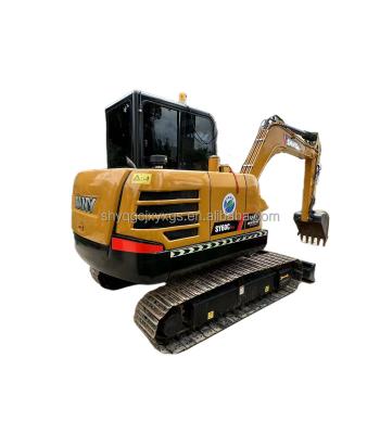 China Used Sany60C Sany75C Sany135C Hydraulic crawler excavators 6tons 7tons 13tons used excavadora for sale in good condition 0.19MÂ³ for sale