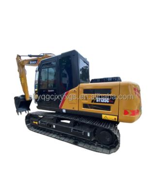 China Used 13ton Sany SY135C Hydraulic backhoe crawler Excavator 13ton 9ton 7ton SY135C SY95C SY75C digger used 0.6MÂ³ for sale