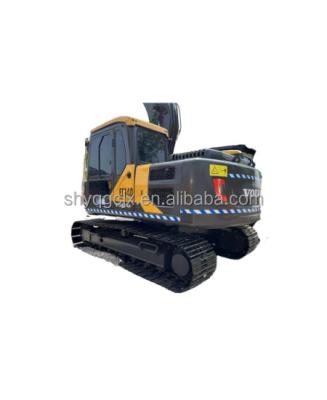 China VOLVO EC140/360/400 KUBOTA185 hyundai 150 excavators Hydraulic crawler 14 tons used volvo digger/machine/excavadora 0.32mÂ³ for sale