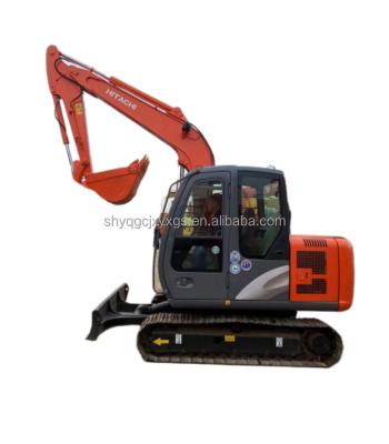 China Japanese second-hand Hitachi ZX60/ZX70 mini machinery hydraulic backhoe crawler 6 tons used Hitachi  excavator 0.22MÂ³ for sale