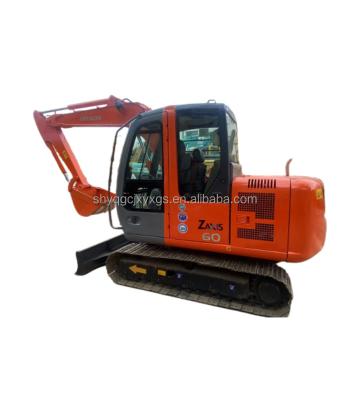 China Good machine Japanese second-hand Hitachi zx60 zx70 zx50u hydraulic  crawler 6 ton mini used hitachi excavator 0.22MÂ³ for sale