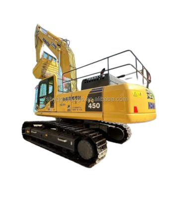 China Heavy equipment used komatsu 45 ton pc450/PC400 excavator hydraulic crawler backhoe second-hand digger 2.1mÂ³ for sale