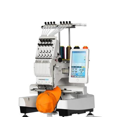 China PromoTex Hotels High Speed ​​15 Single Needle Small Computer Embroidery Machine Suppliers Main Price For Sale Automated T-shirt Hat for sale