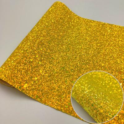 China Handbag Bag Shoes Card Gridding A4 Shiny Glitter Fabric For Shoes Crafts Glitter Net Fabric Glitter Leather for sale