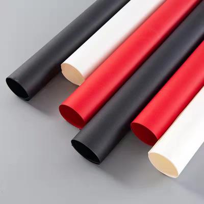 China Parchment Card Board Cardboard Cardboard Craft Wrapping Paper Anti-Curvature Vintage Red Black White Paper Red Parchment Paper for sale