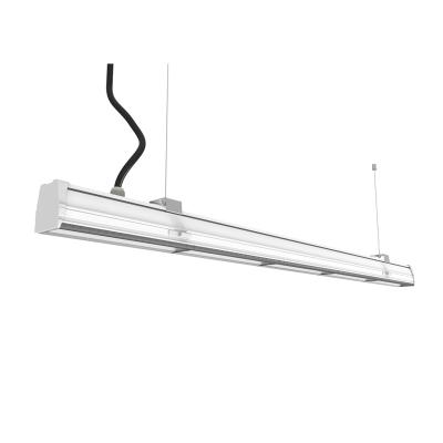 China Supermarkets CE ROHS Modular Lighting System 150lm/W Led Trunking Linear Suspension Recessed Linear Light for sale