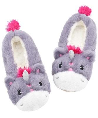 China Unicorn Fashionable Gray House Slipper for sale