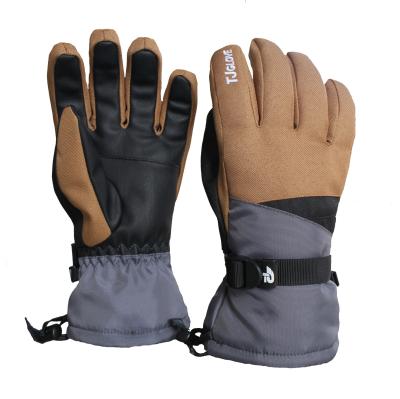 China Hotly new style fashion Water-resisted men's ski gloves Te koop