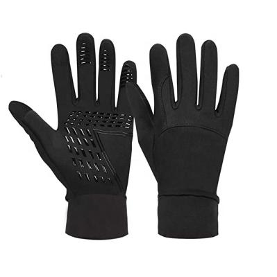 China Winter Gloves Men Women Touch Screen Glove Comfortable Warm Cold Weather Gloves Running Retraining Training for sale