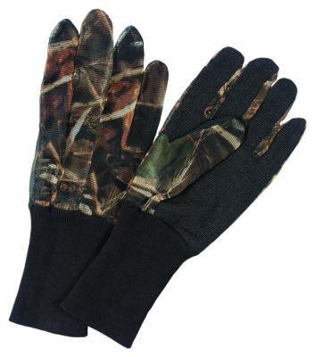 China Windproof and Waterproof Breathable Knit Cuff Spandex Outdoor Hunting Gloves Camouflage Ski Gloves for sale