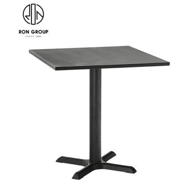 China Wholesale Durable Cast Iron Square Dining Table for sale