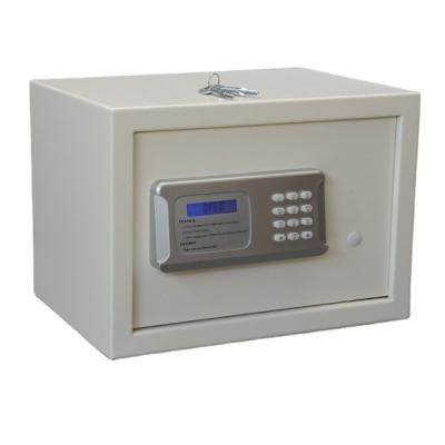 China Cold Rolled Steel Electronic Plate Hotel Digital Safe Box For Hotel Deposit Box for sale