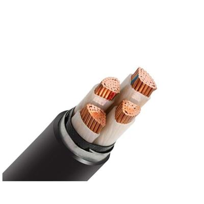 China Al Alloy Copper Conductor LV Voltage PVC Insulation Underground Electrical Power Transmission Cable nyy for sale