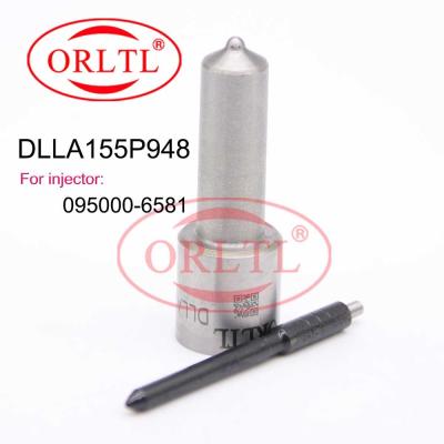 China Spraying Nozzles DLLA155P948 Denso Fuel Injector Nozzle Replacement DLLA 155 P 948 For 095000-6581 for sale