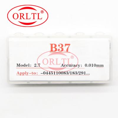 China ORLTL B37 Needle Valve Shims Injector Shim Kit Size 1.180mm-1.270mm 50 Pcs For Bosch for sale