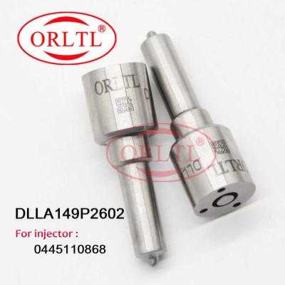 China ORLTL 0433172602 DLLA149P2602 Fuel Pump Nozzle DLLA 149 P 2602 Spraying Systems Nozzle DLLA 149P2602 for 0445110868 for sale