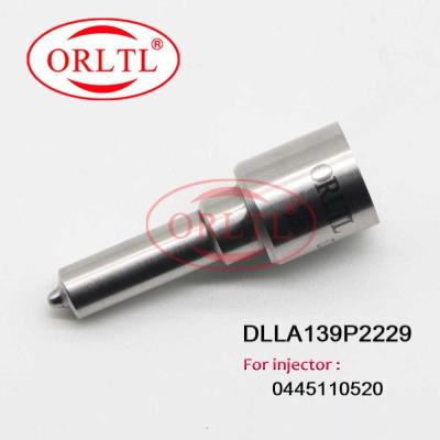 China ORLTL 0433172229 DLLA 139 P 2229 Common Rail Nozzle DLLA 139P2229 Spray Jet Nozzle DLLA139P2229 for 0445110520 for sale