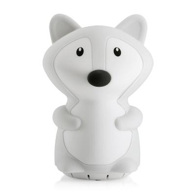 China Modern Sleep Desk Lamp Fox Baby Silicone Silicone Timer Sound Therapy For Baby Kids Adults for sale