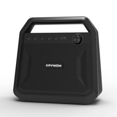 China Outdoor Portable Video Call Speaker 24W Stereo Sound Rich Bass Wireless Pairing 6000mAhPower Bank for Party and Travel for sale