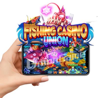 China Fishing Game Online Played on Mobile Phone Support PC Tablet Slot Machine Game Casino Software Online Fishing Casino4 App for sale