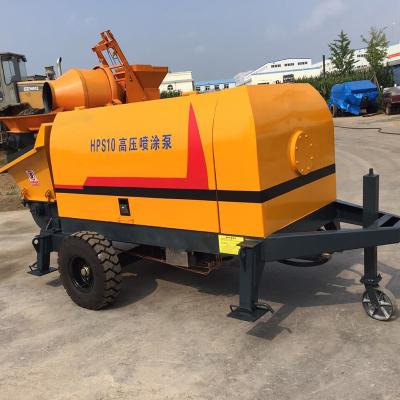 China High Efficiency Small Concrete Mixer Pump HBS/HBTS with electric, diesel engine drive low price and high quality on sale for sale