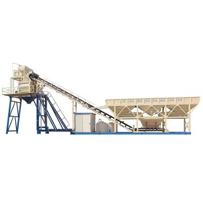 China Building Material Shops China Supplier Stationary Production Line JS750 Factory Portable Ready Concrete Batching Machine Automatically Without Base for sale