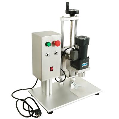 China Hot Selling DDX450 10-50mm Electric Beverage Table Semi Automatic Screw Capping Machine for sale