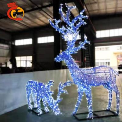 China Outdoor Park Lantern Zigong Park Amusement Animal Led Silk Lantern Forsale for sale