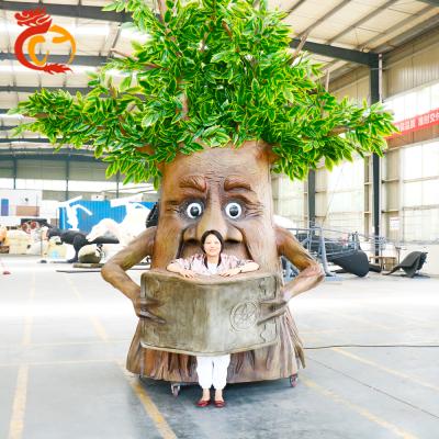 China Talking Talking Tree Theme Park Amusement Tree Animatronic For Sale for sale